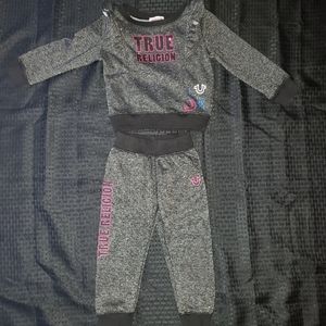 Sparkle True Religion Sweatsuit